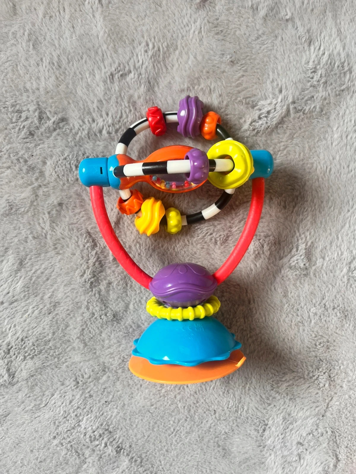 Hochet d’éveil à ventouse